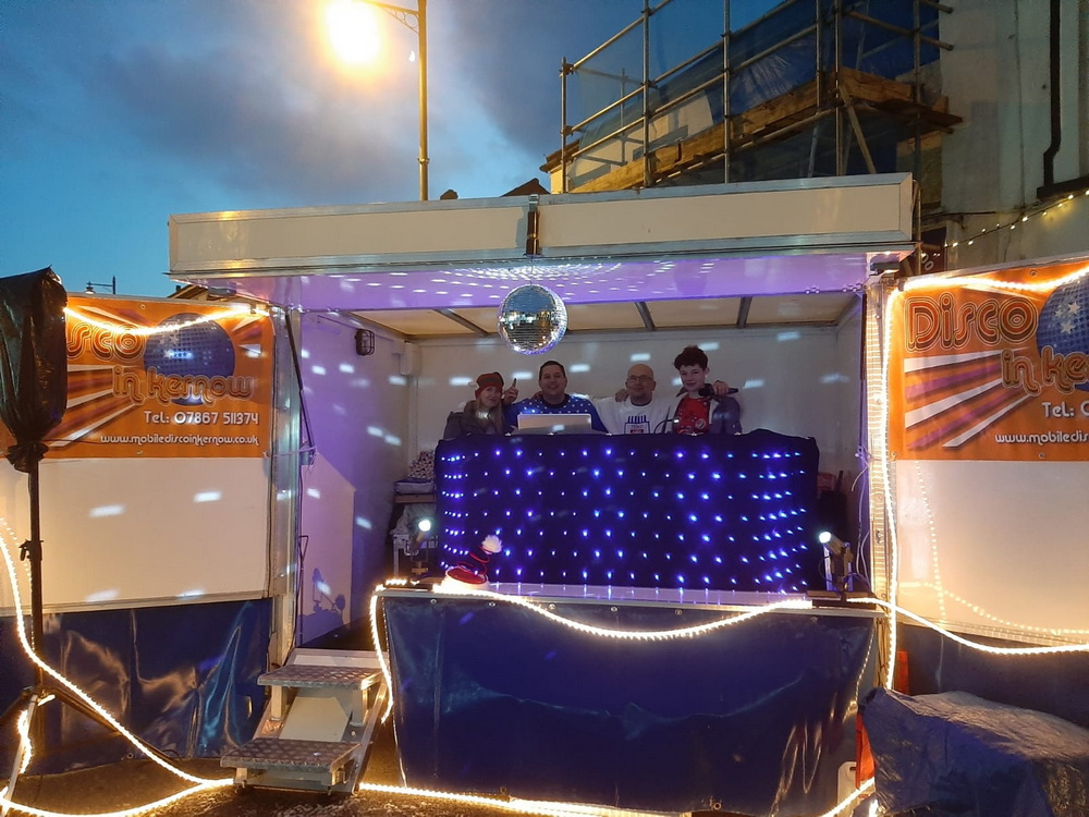 Outdoor Events Parties disco in cornwall