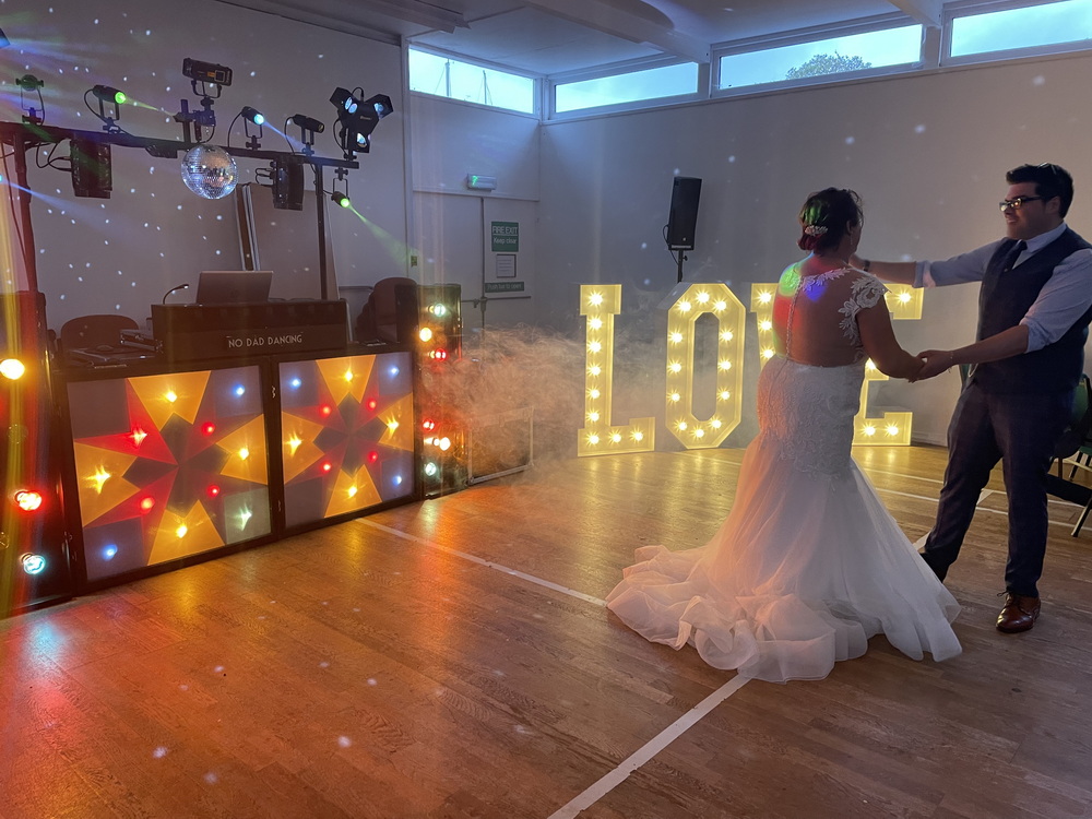 Weddings and engagements disco in cornwall